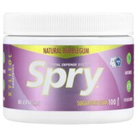 Spry®, жевательная резинка без сахара, натуральная жевательная резинка, 100 шт. — Xlear