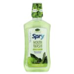 Spry®, жидкость для полоскания рта, без спирта, натуральная травяная мята, 473 мл (16 жидк. унц.) — Xlear
