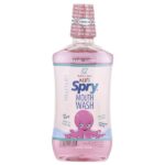 Kid's Spry, детское средство для полоскания рта, поддерживает зубную эмаль, не содержит спирт, натуральная жевательная резинка, 473 мл (16 жидких унций) — Xlear