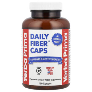 Daily Fiber Caps®, 180 капсул — Yerba Prima