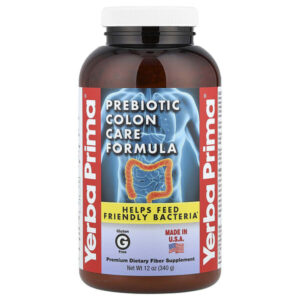 Формула для ухода за кишечником с пребиотиками, 340 г (12 унций) — Yerba Prima