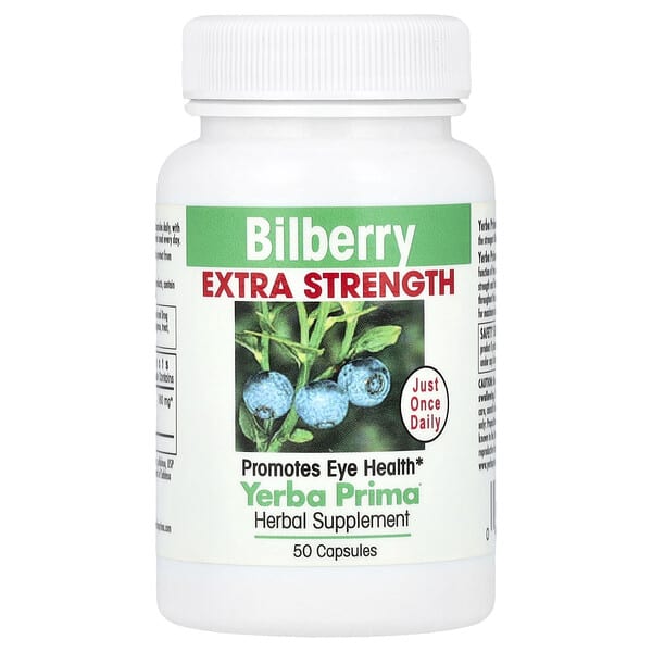 ybp00456_v_19.jpg черника, 50 капсул (160 мг в 1 капсуле) — Yerba Prima