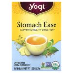 Stomach Ease, без кофеина, 16 чайных пакетиков, 29 г (1,02 унции) — Yogi Tea
