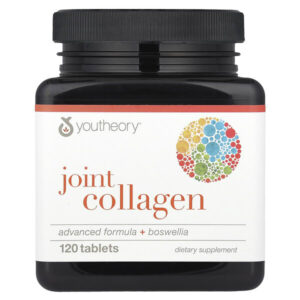 Joint Collagen, улучшенный состав с босвеллией, 120 таблеток — Youtheory