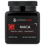 Men®, мака, 120 растительных капсул (500 мг в 1 капсуле) — Youtheory