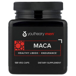 Men®, мака, 120 растительных капсул (500 мг в 1 капсуле) — Youtheory