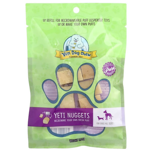 ytc64962_v_2.jpg Yeti Nuggets, сменная добавка для собак всех размеров, 90 г (3,5 унции) — Yeti Dog Chew