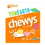 Organic Chewys™, фруктовые жевательные таблетки, 15 упаковок по 14 г (0,5 унции) — YumEarth