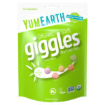 Organic Giggles®, жевательные конфеты, вкус кислых ингредиентов, 142 г (5 унций) — YumEarth