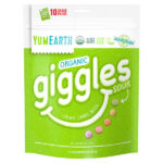 Organic Giggles, кислый вкус, 10 упаковок с закусками, 14 г (0,5 унции) — YumEarth