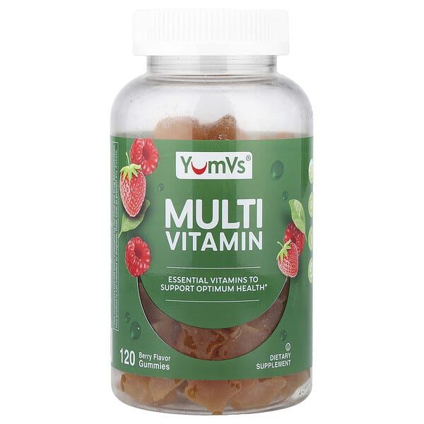 yuv00718_v_8.jpg мультивитаминный комплекс, со вкусом ягод, 120 жевательных таблеток — YumVs