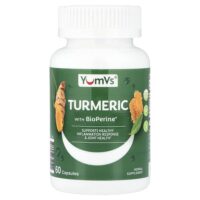 куркума с BioPerine®, 60 капсул — YumVs