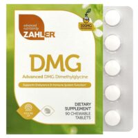 Advanced DMG, Dimethylglycine, 500 mg, 90 Chewable Tablets — Zahler