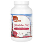 Kidophilus Plus, пробиотик для детей, с ягодным вкусом, 1 млрд КОЕ, 180 жевательных таблеток — Zahler