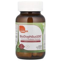 BioDophilus100™, улучшенная формула с пробиотиком, 30 капсул — Zahler