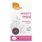 Mighty Mini Prenatal + DHA, 100 мг, 90 мягких таблеток — Zahler