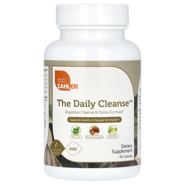 zah08272_v_8.jpg The Daily Cleanse, ежедневное очищение, 60 капсул — Zahler