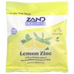 Immunity, лимон и цинк, натуральный, 45 пастилок — Zand