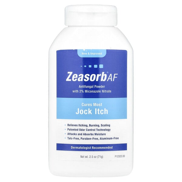 zea23225_v_49.jpg Zeasorb, Zeasorb® AF, противогрибковый порошок, 71 г (2,5 унции)