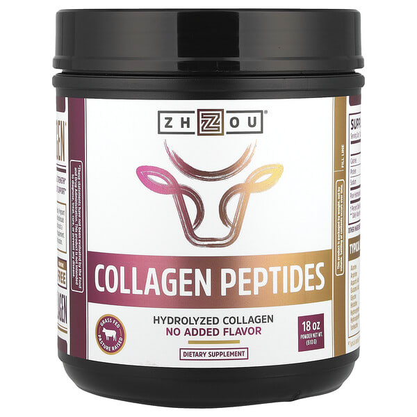zho00605_v_32.jpg пептиды коллагена, 510 г (18 унций) — Zhou Nutrition