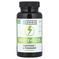 Energy + Focus`` 60 растительных капсул — Zhou Nutrition
