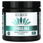 Спирулина, суперфуд для долголетия, 170 г (6 унций) — Zhou Nutrition