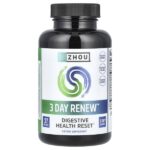 3 Day Renew, восстановление здоровья пищеварительной системы, 27 растительных капсул — Zhou Nutrition