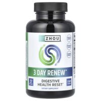 3 Day Renew, восстановление здоровья пищеварительной системы, 27 растительных капсул — Zhou Nutrition