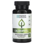 хлорофилл, 90 таблеток — Zhou Nutrition