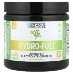 Hydro-Fuel™, улучшенный комплекс электролитов, лимон и лайм, 152 г (5,36 унции) — Zhou Nutrition