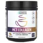 MCT Collagen, Vanilla Cinnamon, 13.4 oz (379 g) — Zhou Nutrition