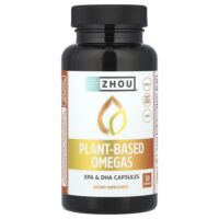 Омега на растительной основе, 30 капсул — Zhou Nutrition