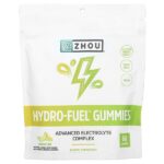 Водные жевательные таблетки, лимон и лайм, 60 жевательных таблеток — Zhou Nutrition