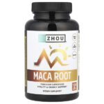 Корень маки, 120 растительных капсул (500 мг на капсулу) — Zhou Nutrition