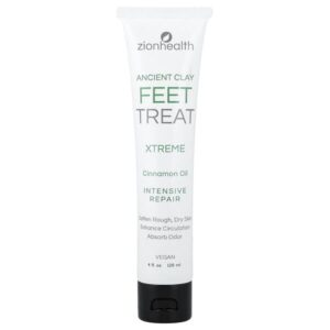 Ancient Clay, FeetTreat Xtreme, коричное масло, 120 мл (4 жидк. унц.) — Zion Health