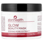 Glow Beauty Mask, укрепляющий экстракт розы, 56,69 г (2 унции) — Zion Health