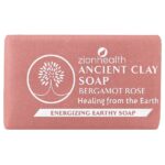 Кусковое мыло с бергамотом и розой Ancient Clay, 170 г (6 унций) — Zion Health