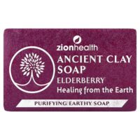мыло с древней глиной, бузина, 170 г (6 унций) — Zion Health
