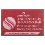 Шампунь с античной глиной, розовый грейпфрут, 70 г (6 унций) — Zion Health