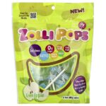 The Clean Teeth, леденцы, со вкусом зеленого яблока, 88 г (3,1 унции) — Zollipops