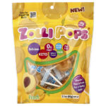 The Clean Teeth Pops, персик, 88 г (3,1 унции) — Zollipops