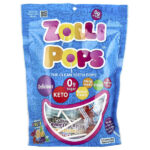 The Clean Teeth Pops®, леденцы с фруктовыми вкусами, 23–25 леденцов, 142 г (5,2 унции) — Zollipops
