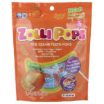 The Clean Teeth Pops®, апельсин, 100 г (3,1 унции) — Zollipops