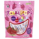 The Clean Teeth Pops, ZolliPops, леденцы с клубничным вкусом, 15 шт., 88 г (3,1 унции) — Zollipops