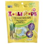 The Clean Teeth Pops®, со вкусом ананаса, 100 г (3,1 унции) — Zollipops