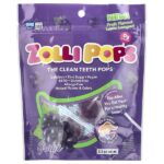 Леденцы для чистых зубов, виноград, 15 леденцов ZolliPops, 3,1 унции — Zollipops