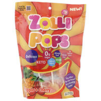 The Clean Teeth Pops, вишня и ананас, прибл. 23-25 леденцов, 147 г (5,2 унции) — Zollipops
