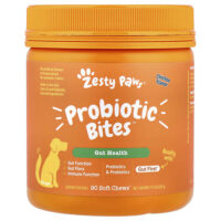 Probiotic Bites™, для собак всех возрастов, со вкусом курицы, 90 жевательных таблеток, 315 г (11,1 унции) — Zesty Paws