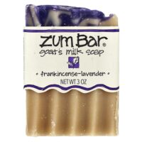 Zum Bar®, кусковое мыло с козьим молоком, ладан и лаванда, 3 унции — ZUM
