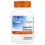 Пищеварительные ферменты, 90 вегетарианских капсул — doctor's best